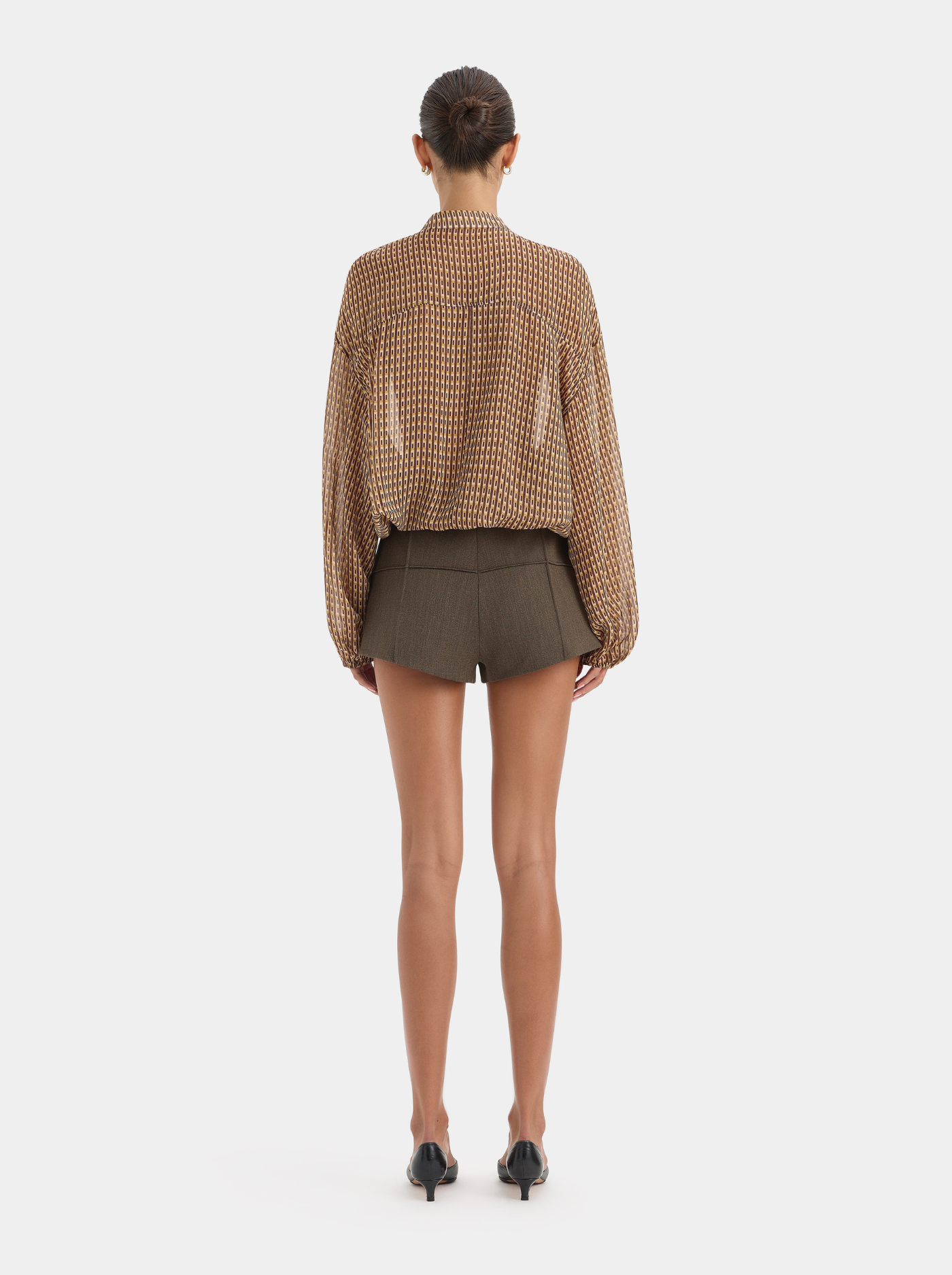 Short Sastre Micro Mujer Cremallera Frontal