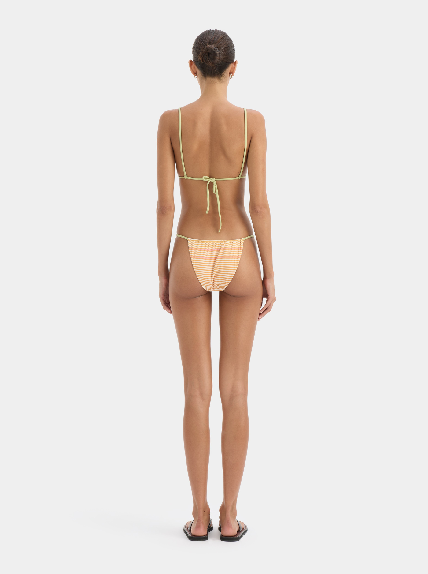 Top de Bikini Triangular Mujer Copas Correderas