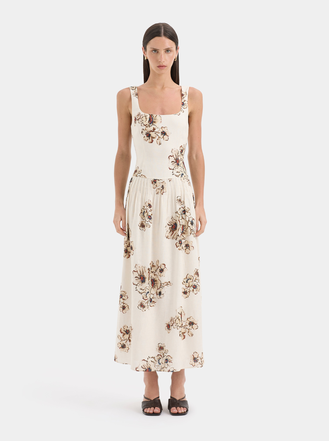 Vestido Midi Escalonado Freja