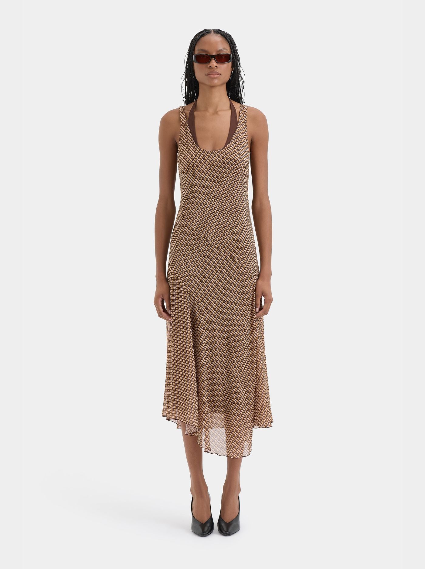 Vestido Midi Capas Cooper