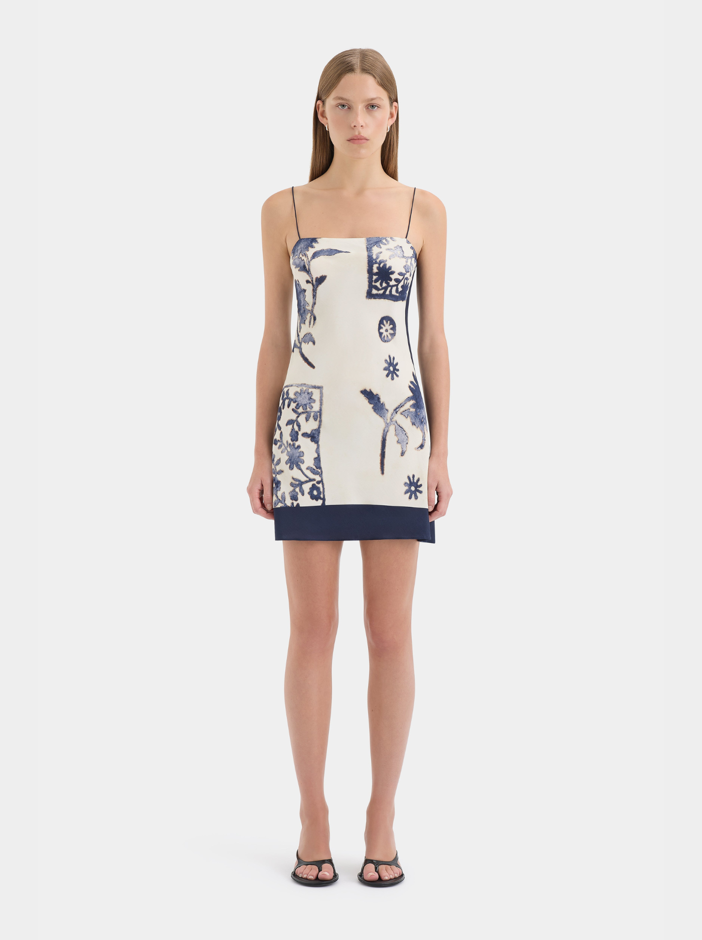 Vestido Satinado Mini Phillipa